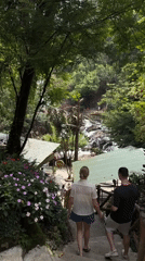 Early morning tourist activity documented at Da Lat attraction