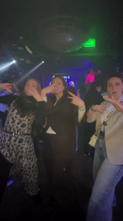 Moscow nightclub scene documented over nine minutes Friday evening