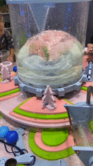 Indoor party venue in Izhevsk with water toy activity