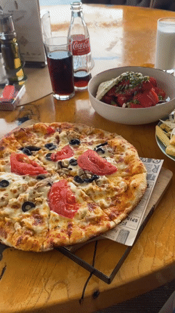 Seaside lunch documented at Black Sea restaurant in Balchik