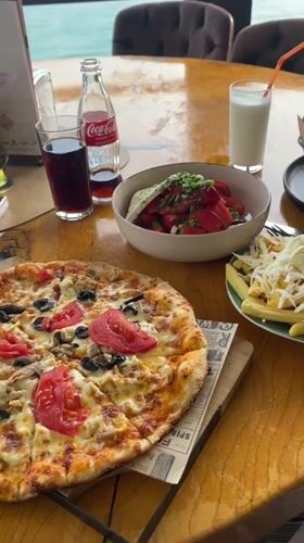 Seaside lunch documented at Black Sea restaurant in Balchik