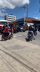 Morning street life documented in Dar es Salaam