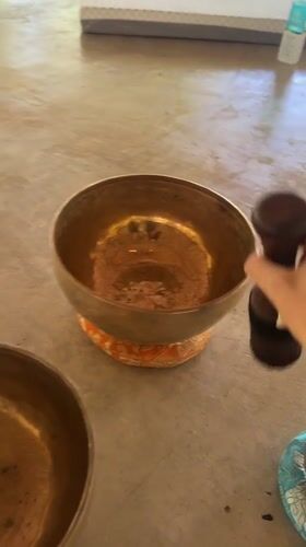 Tibetan Singing Bowl Meditation Session Documented in Rural Thailand
