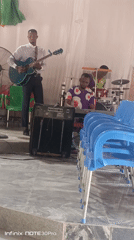 Musical ensemble performs in Akwanga church hall
