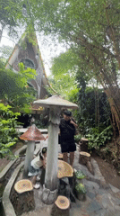 Tourist documents early morning visit to Da Lat's Crazy House