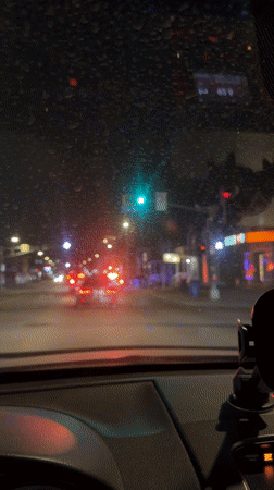 Police vehicle with emergency lights observed on Laval street