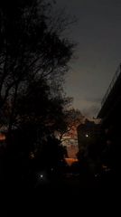 Driver documents sunset journey through Mexico City streets