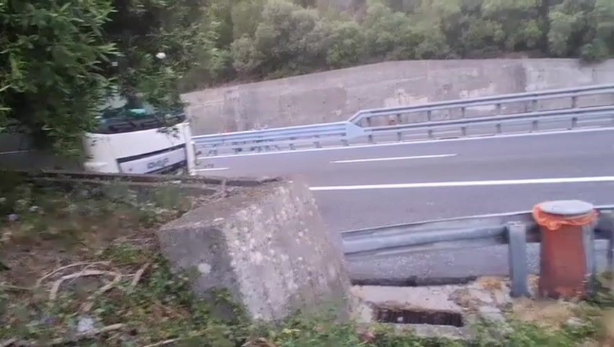 Evening traffic and cityscape observations recorded near Sanremo, Italy