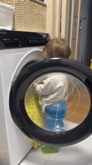 Mother and toddler share quiet domestic morning in Odintsovo