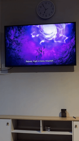 Anime with Russian subtitles watched in Ko Samui room