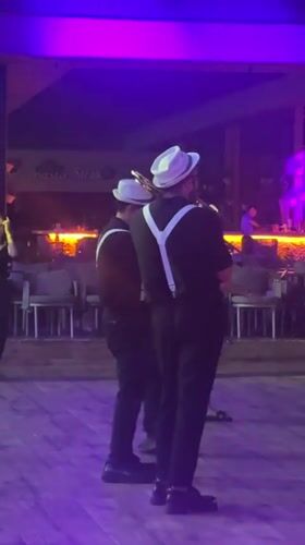 Live band performance with dancers in Manavgat, Turkey