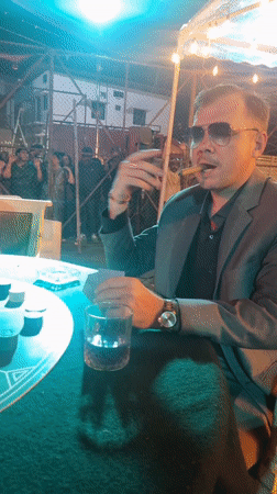 Poker game observed in outdoor setting in Kalamassery