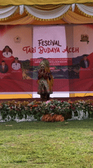 Festival Tari Budaya Aceh traditional dance performances in Langkuta