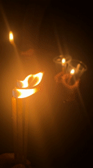 Candlelight vigil held in Yambol, Bulgaria Saturday evening
