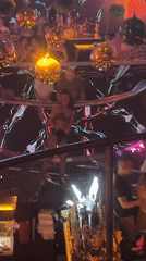 Nightclub scene documented in Pleven, Bulgaria Saturday evening