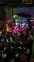 Live music and nightlife at crowded multi-level venue
