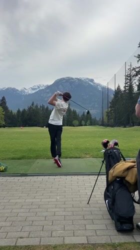 Evening golf activity observed at Squamish course