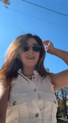 Outdoor selfie moment on a clear morning in Kryvyi Rih