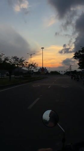 Dramatic sunset observed across Nam Nha Trang Ward Vietnam