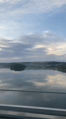 Early morning river and misty field views captured in Serbia