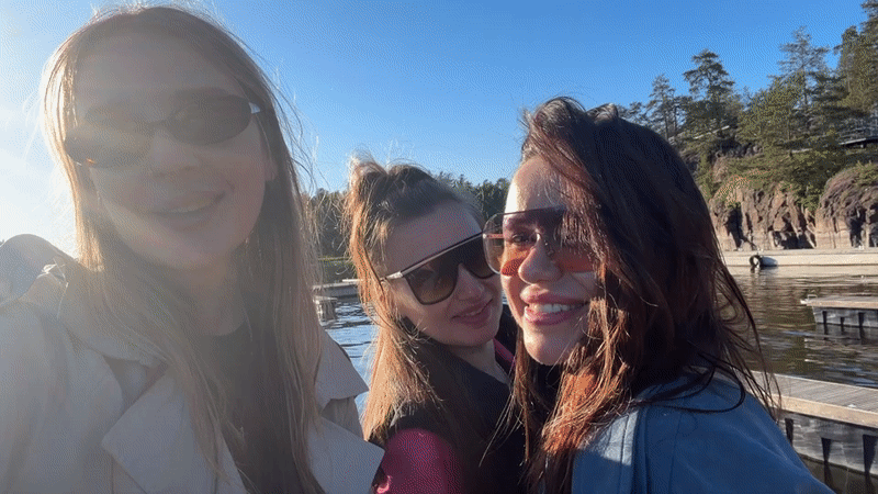 Afternoon on Valaam Island: docks, chapels, and lake views