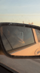 Sunset car journey documented along Votkinsk waterways
