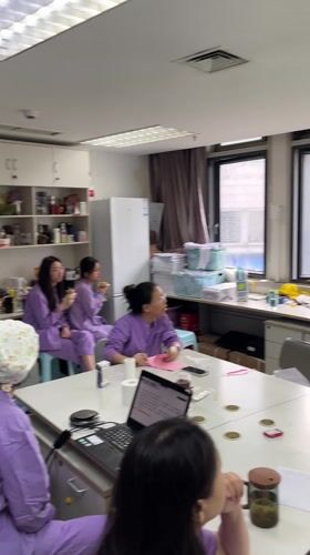 Medical staff gather in hospital break room, Yuzhong District