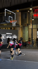 Night women's basketball tournament draws crowds in Taguig, Philippines