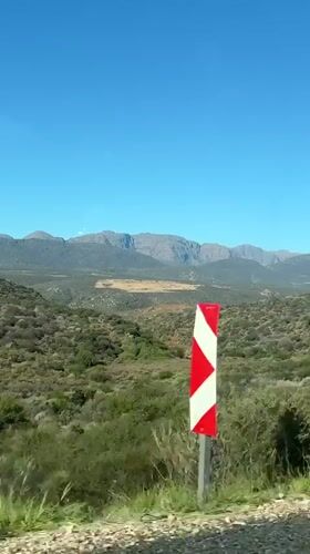 Road journey documented through South Africa's Cederberg Nu region