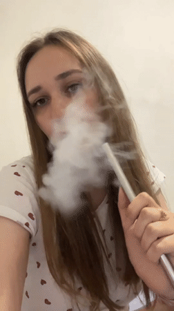 Young woman's casual evening moments captured in Verkhnyaya Pyshma