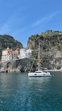 Amalfi Coast towns documented in morning coastal views