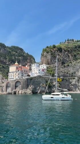 Amalfi Coast towns documented in morning coastal views