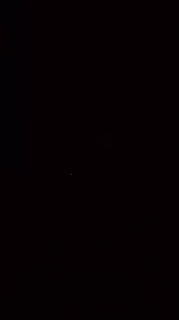 Three-color firework sequence observed in night sky May 8