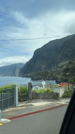 Coastal scenery documented in Porto Moniz, Portugal