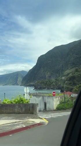 Coastal scenery documented in Porto Moniz, Portugal