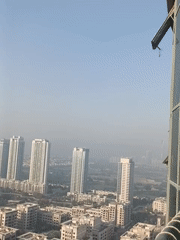 Aerial footage captures Dubai's modern cityscape and traffic patterns