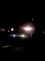 Emergency ambulance responds to nighttime incident in Indonesian village