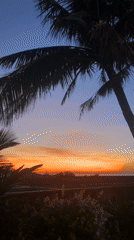 Dawn sky and beach moments captured in Kuta Selatan