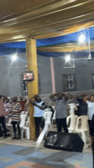 Early morning prayer service held in Umuode, Nigeria