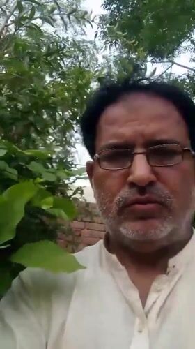 Man observed near fruit trees in Dandewal, Pakistan