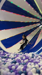 Inside a colorful interactive play and sensory space in St. Petersburg