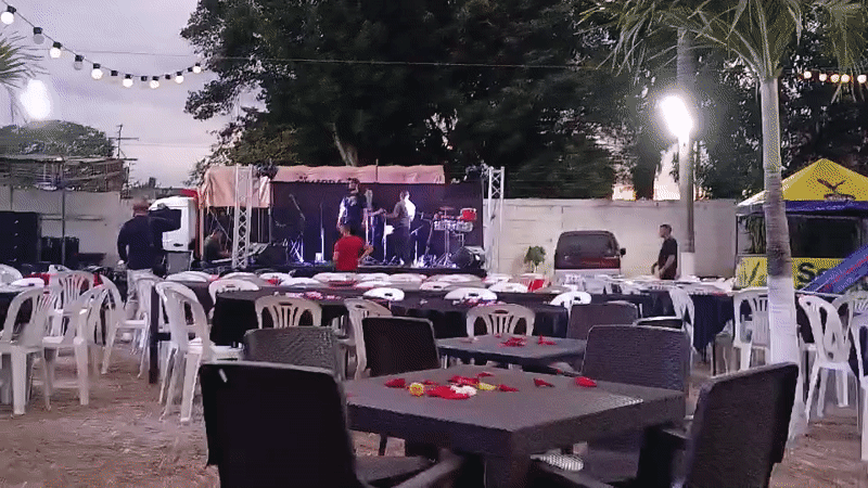 Evening party celebration documented in Tinaquillo, Venezuela