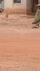 Daily life documented in Nigerian neighborhoods during midday hours