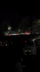 Rainy Night Drive Through Plovdiv Streets Documented