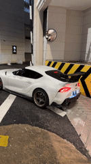 Modified Toyota Supra spotted at Kuala Lumpur valet area