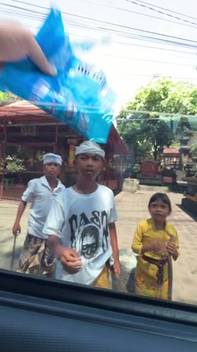 Morning scenes captured at Indonesian zoo and outdoor areas