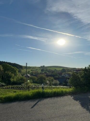 Morning moments captured in rural German village of Gangloff