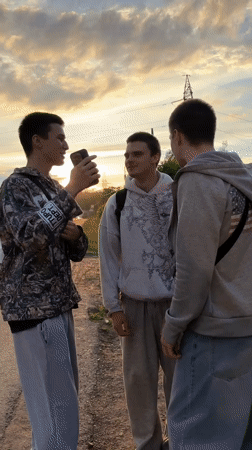 Everyday sunset moments captured across Chaikovsky, Russia in 13 minutes