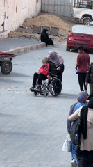 Morning street life documented in Khan Yunis