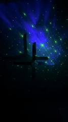 Star projector creates celestial display in Orlando room